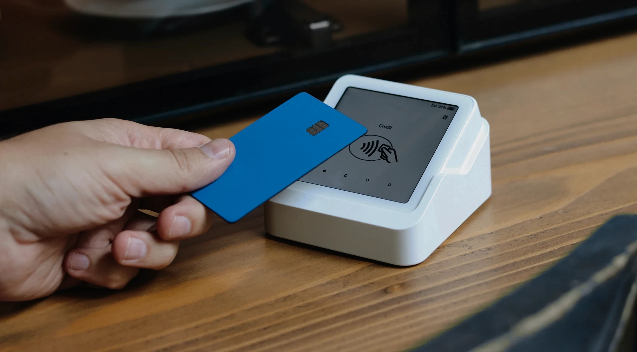 Card payment at a terminal
